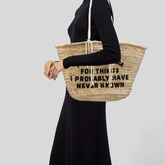 Celine x Kramer Straw Tote - Picture 4 of 5